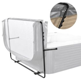 VEVOR Hot Tub Cover Lift, Spa Cover Lift, Height 31.5" - 41.3" Width 53" - 92.5" Adjustable, Installed at the Bottom on One Side