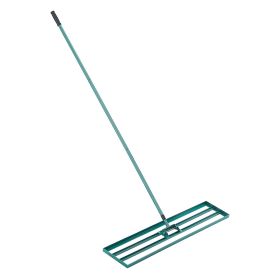 VEVOR Lawn Leveling Rake, 48"x10" Level Lawn Tool, Heavy-duty Lawn Leveler with 78" Steel Extended Handle, Yard Leveling Rake Suit for Garden