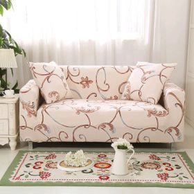 Printed Sofa Cushion Sofa Cover Sofa Cover (Option: P-2 seater)