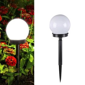 2/4/8pcs Led Solar Garden Light Solar Lamp Outdoor Waterproof Lawn Light Pathway Landscape Lamp For Home Yard Driveway Lawn Park (Emitting Color: White light, Wattage: 2pcs)